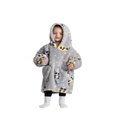 thumbnail image 4 of Wearable Blanket Hoodie for Adults Sherpa All Patterns Oversized Sweatshirt Blanket with Pockets, 4 of 6