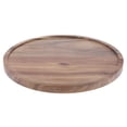 thumbnail image 4 of Acacia Wood Rotating Serving Tray Cake Dishes Tableware Plate M as described, 4 of 7