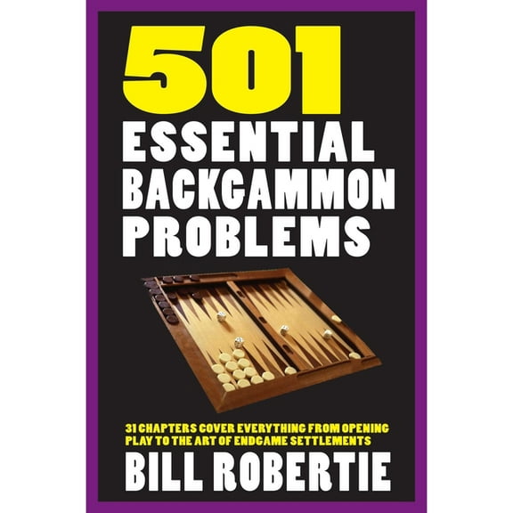 501 Essential Backgammon Problems, (Paperback)