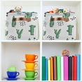 thumbnail image 7 of FREEAMG Collapsible Storage Basket Cactus Rectangular Storage Bins Baskets Toys Storage Bins with Handles for Bedroom Home Office 1PCS, 7 of 7