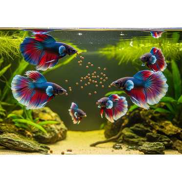 Aqueon Betta Fish Food Floating Pellet .95 oz