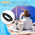 thumbnail image 3 of 36 Piezas 11412 Junta Tórica en Forma de L para Filtro de Piscina, Piezas de Repuesto, Junta de Bomba de Piscina para Motor de Bomba de Filtro de, 3 of 5