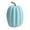 Sky Blue, variant on 8in Outdoor Fall Foam Pumpkins - Large Faux Pumpkin Set for Autumn Harvest, Halloween Thanksgiving Porch Garden Decorations