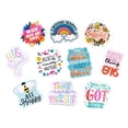 thumbnail image 3 of Trend Vinyl Die Cut Stickers by Recollections - Waterproof & Durable for Water Bottles - Laptops - Notebooks - Scrapbooks & Sports Fans - 40 stickers, 3 of 4
