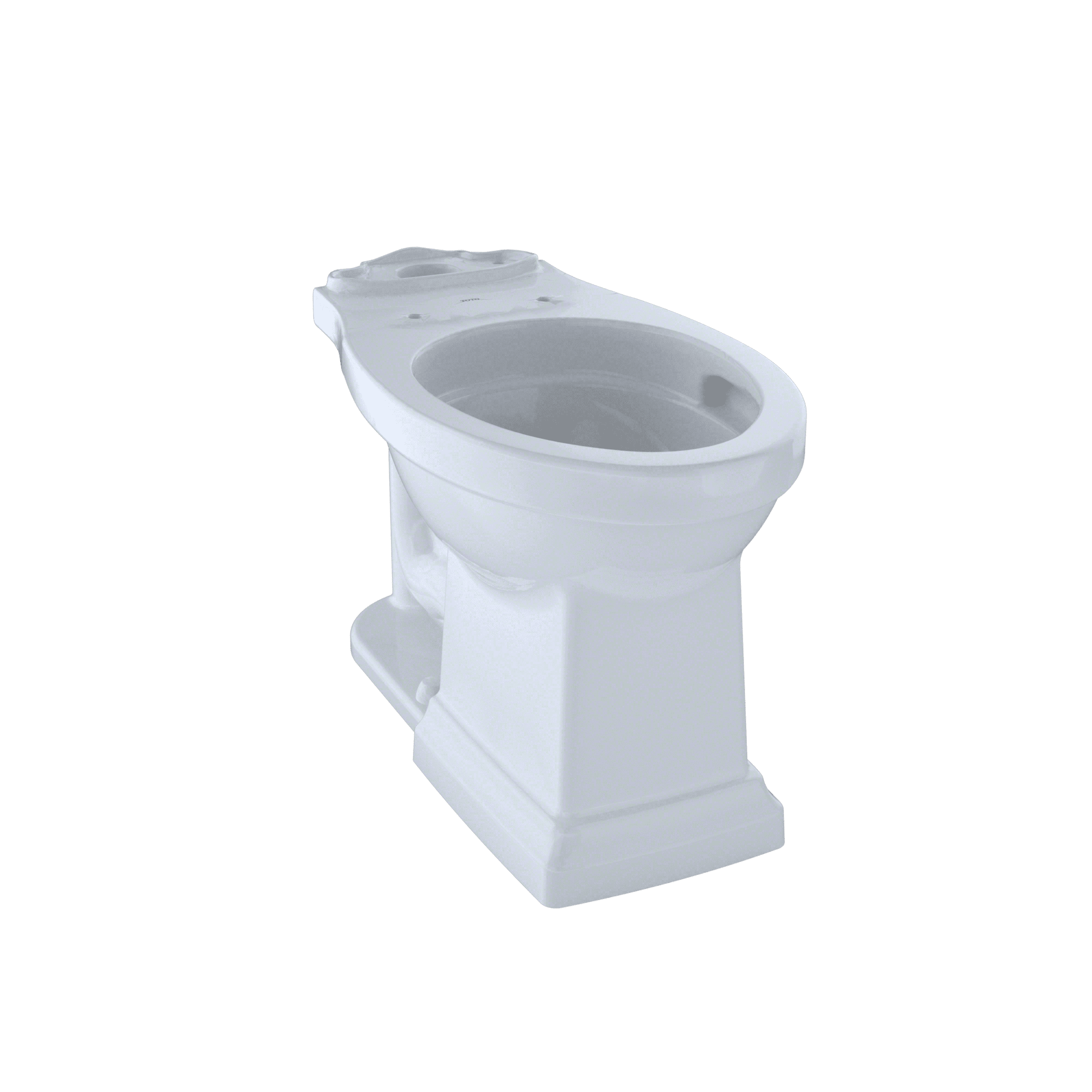 TOTO® Promenade® II Universal Height Toilet Bowl with CEFIONTECT, Cotton White - C404CUFG#01