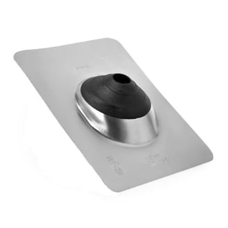 Oatey 1-1/4” Thermoplastic Roof Flashing – No-Calk, Fits Multiple Pipe Types, 45° Pitch