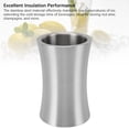 thumbnail image 6 of BIMZUC 304 Stainless Steel Waist‑Shaped Insulated Wine Bucket – Large Capacity, Lightweight, Ideal for Red Wine & Champagne, 6 of 8
