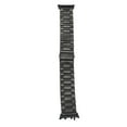 thumbnail image 2 of Metal Watch Strap, Replacement Watch Band Adjustable Stainless Steel Easy To Install Easy To Adjust  for Men Black, 2 of 7