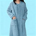 thumbnail image 5 of Winter Coral Velvet Nightgown Home Clothes, One Size Fits All Warm Nightgowns Pajamas, Winter Velvet Loungewear Night Gowns for Adult Women Flannel Dress Home, 5 of 7