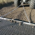 thumbnail image 4 of Yard Tuff 5 x 4.5' Steel Durable Chain Field Lawn Level ATV Drag Mat (2 Pack), 4 of 6