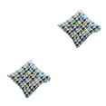thumbnail image 2 of Decodeary Soft And Comfortable Chair Cushion Pad For Any Chair Cloth Square Chair Cushion Seat Cushion Pad Chair Pad Breathable Geometric Elegance 2Set, 2 of 6
