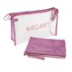 thumbnail image 5 of 2 unids/set bolsas de maquillaje es organizador de neceser cosmético de embrague Púrpura Colco Bolsa de maquillaje de PVC, 5 of 7
