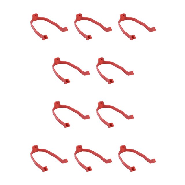 Sonducket Soporte para guardabarros Soporte de material premium Colores surtidos Diseño único Reemplazo resistente al desgaste para M365 Rojo rojo 10piezas Sonducket CBP198108