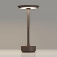thumbnail image 1 of Paquete de 2 lámparas de mesa inalámbricas recargables, luz de mesa portátil con batería de 5000 mAh, luz de mesa LED de atenuación continua de 3 colores con función de memoria, para exterior, 1 of 8