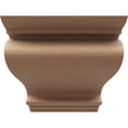 thumbnail image 2 of 9"W x 18"D x 9"H Wide Scroll Rough Cedar Woodgrain TimberThane Corbel, Primed Tan, 2 of 6