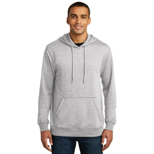 Sudadera con capucha de polar ligero District®. DM391 Distrito DM391