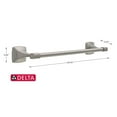 thumbnail image 5 of Delta Portwood 18 in. Wall Mount Towel Bar Bath Hardware Accessory in Brushed Nickel, 5 of 7