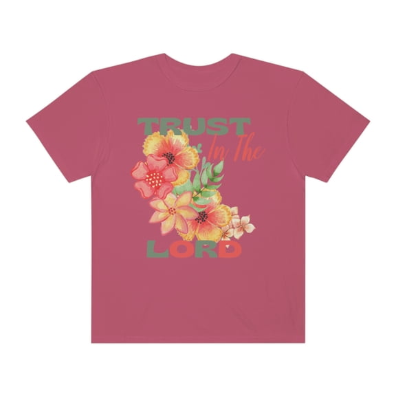 Trust In The Lord Christian Merch Wildflower Shirt Love Like Jesus