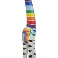thumbnail image 4 of 12" x 71" Multi Colored Wood Handmade Giraffe Sculpture, by DecMode, 4 of 10
