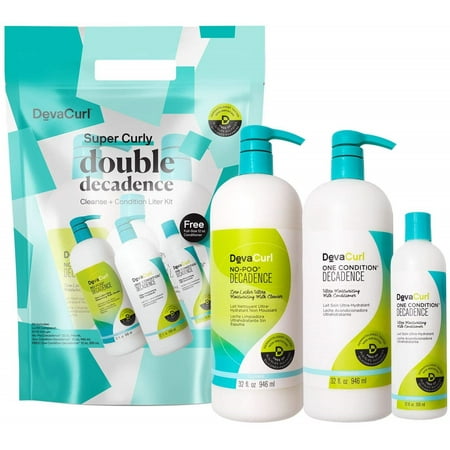 DevaCurl 2021 New Year Liters - For Super Curly Hair - 1 ct (Pack of 3)