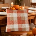 thumbnail image 4 of Fall Thanksgiving Furry Pillow Cover Sofa Holidays Home Decoration, 4 of 7