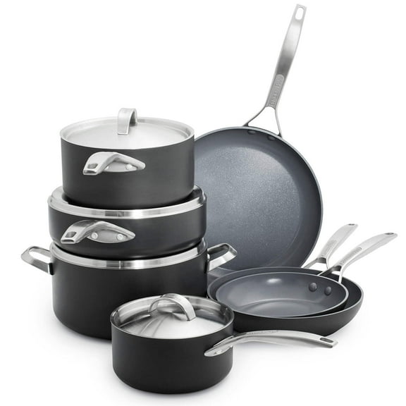 GreenPan Paris Pro 11pc Ceramic Non-Stick Cookware Set