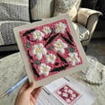 thumbnail image 3 of Xuewenshw Embroidery Punch Needle Kit Frame Embroidery Kits For Beginner Kids Punch Needle Fabric With Pattern Threader Yarns Pinch Needle Embroidery Hoops & Rug Punch Knitting Books for Babies, 3 of 3