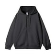 thumbnail image 2 of Autumn and winter new 350G heavy basic solid color cotton hooded sweater trendy brand loose men's Christmas gift, 2 of 9