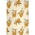 thumbnail image 2 of Dreamtimes Dishcloth, Kitchen Towel, Kitchen Gifts for Restaurant, Kitchen, Party, Hand Drawn Sloth, 2 of 7
