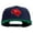 Navy, variant on Valentines Day with Kiss Embroidered Wool Blend Prostyle Snapback - Navy OSFM