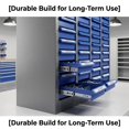 thumbnail image 3 of Muweixin 100 Drawer Parts Bins, Screw Organizer Bolt Bin Parts Storage, With Removable Dividers Label Slots, Easy To Clean for Workshop Home Office, 3 of 9