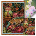 thumbnail image 1 of Kit Punto Cruz Con Tigre Hilo Algodón Ecológico Bordado 11CT 50x70cm, 1 of 9