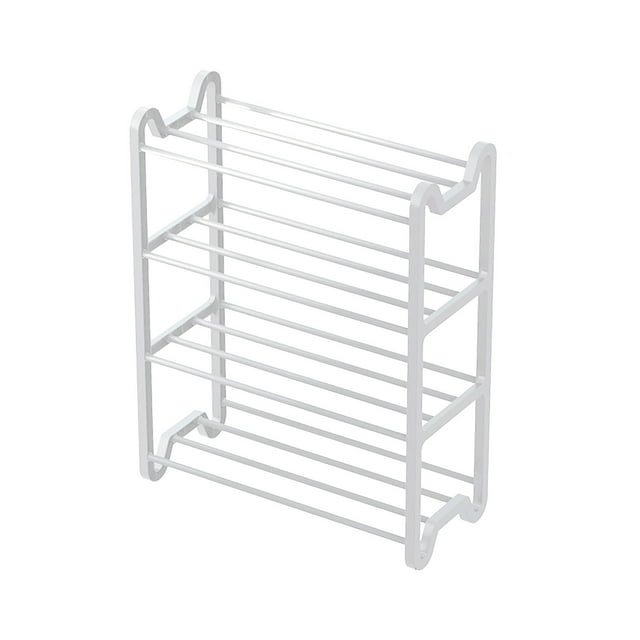 Birdeem Doorway with Handrail Four Small Shoe Rack Home Entry Shoe Cabinet Entry Shoes Storage Rack Small Shoe Racks