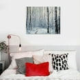 thumbnail image 3 of COMIO Paintings Winter Forest Tree Canvas Wall Art Painting Pictures For Living Room Decoration - 20x16 Inch, 3 of 3