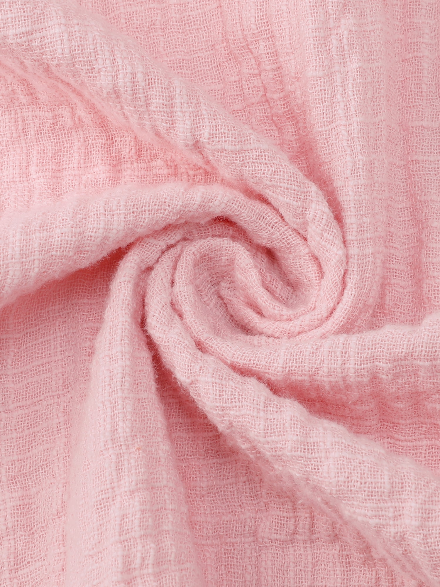 DARING DIVA Women's 100% Cotton Soft Long Sleeves Casual Loungewear L Pink