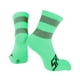 thumbnail image 1 of Calcetines de ciclismo anti-fricción m calcetines de bicicleta al aire libre verde oscuro, gris unisex 1 par a juego reflectante, 1 of 6
