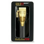 BaByliss PRO GoldFX Boost+ Gold Adjustable Blade Cordless Clipper FX870GBP - NEW