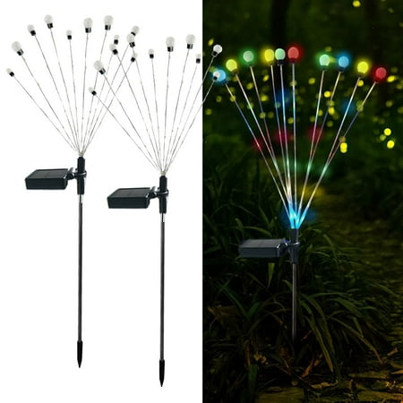 

New String Lights Solar Firefly Ground Lawn Light