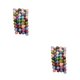 thumbnail image 1 of Jumpingount Cuentas de piedra, cuentas de cristal coloridas resistentes, elegante, pequeña joyería, collar, pendientes, anillos, regalo, 10mm 10 mm 2piezas, 1 of 6