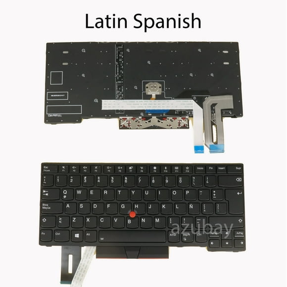Backlight Laptop Keyboard For Lenovo Thinkpad L380 / Yoga, L390 / Yoga, P43s T480s T490 T495 NW UR BR CA NE SD UK SW LA GR CF LA Spanish Backlit