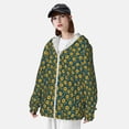 thumbnail image 3 of Lsque Yellow Floral UPF 50+ Lightweight Sun Protection Men's Women's Long Sleeve Shirt, Hoodie Performance -X-Large, 3 of 9