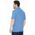 thumbnail image 5 of Turtle Bay New York Men's Short Sleeve Pique Polo Shirt in Cotton Blend with Front Pocket, 5 of 6