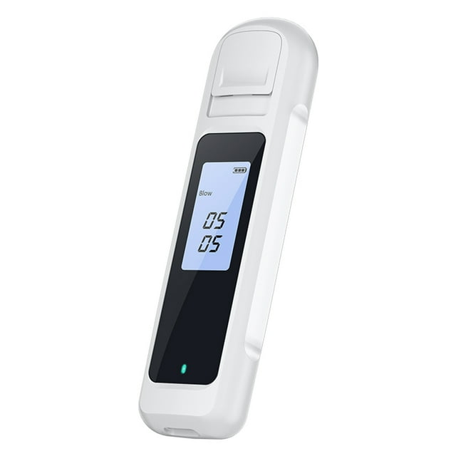 Detector de alcohol portátil Probador de soplado de aliento sin contacto de mano con pantalla LED In Irfora probador de gases