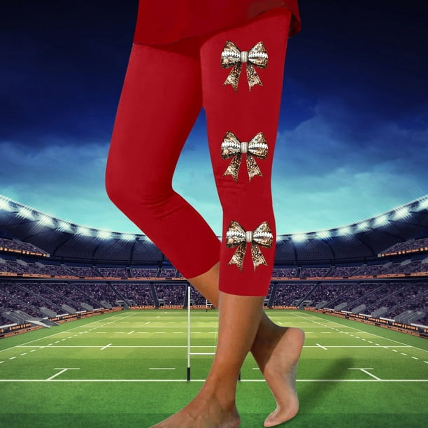 WILLBEST Pantalones de Yoga Con Estampado de Rugby Para Mujer, Mallas Deportivas, Leggings Capri de Moda, Mallas Deportivas Elásticas y Cómodas. Extra Grande