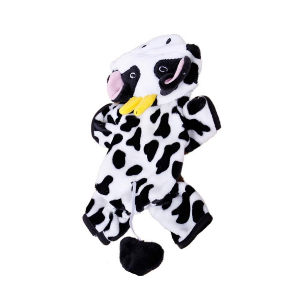 Sonbest Dog Cow Costume Adorable Dog Costumes Cow Style Hoodie Soft