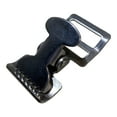 thumbnail image 3 of Alligator Buckle Tourniquet Buckle 1" Nickle Plated Clamp | 4 PACK, 3 of 5