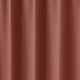thumbnail image 4 of Mainstays Room Darkening Grommet Curtain Panel Pair, Set of 2, Terracotta, 30"W x 84"L, 4 of 5