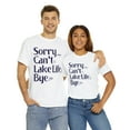 thumbnail image 2 of Funny Sorry Can't Lake Life Bye T-shirt Trendy Fishing Lake Lover Shirts White 2XL, 2 of 6
