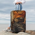 thumbnail image 7 of Pofeuu Vintage Style Elk Print Luggage Suitcase Cover Protector Luggage Washable Covers Aesthetic for 18/24/28/32 inch Luggage（No luggage included）-X-Large, 7 of 7