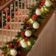 thumbnail image 5 of Decoraciones Del Árbol de Navidad 8 Piezas Agrupadas Bolas de Navidad Set de Decoración, 3.14In Oro Rojo Espuma Estilos Múltiples para la Fiesta Ornamentos Del Árbol de Navidad, 5 of 6